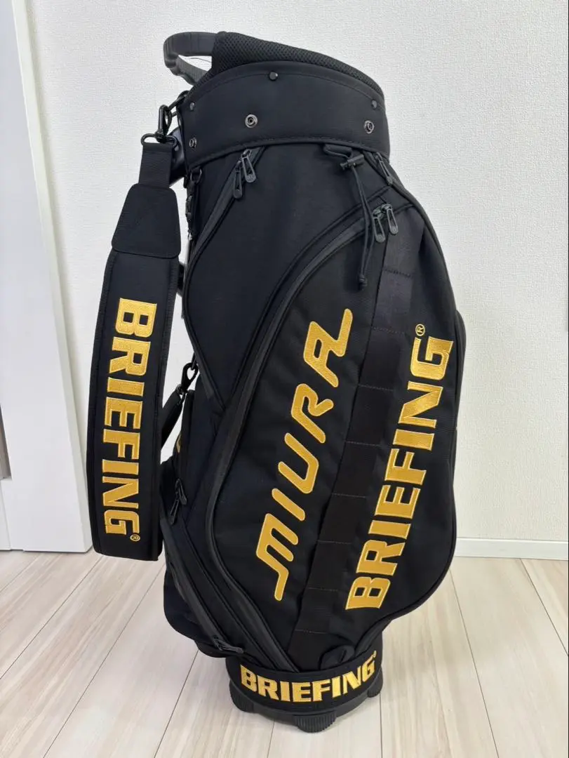 限定300本 BRIEFING 三浦技研 コラボ キャディバッグ