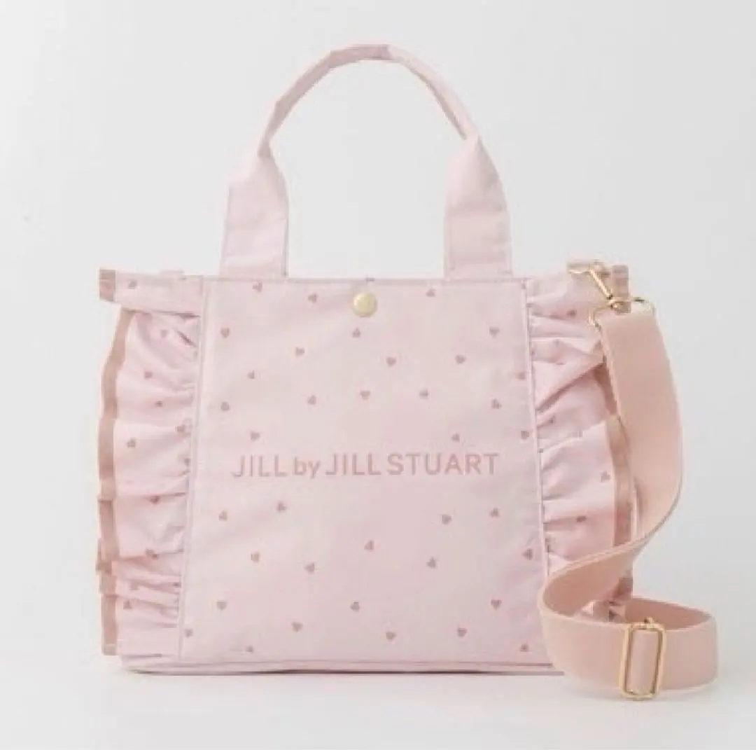 Thumbnail of JILL by JILL STUART BOOK Heart Frill Bag PINK