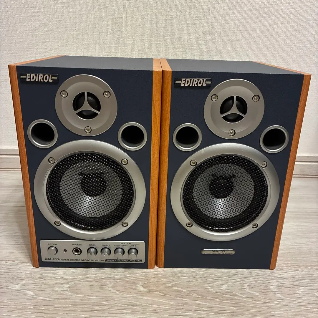 美品 ローランド Roland EDIROL MA-15D アクティブスピーカー Amazon.co.jp: Roland MA-15D Digital Stereo Micro Monitor