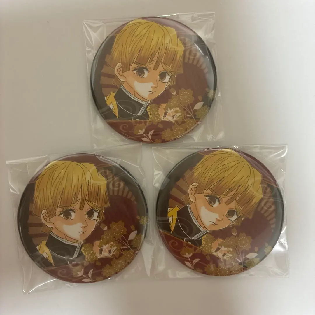 Thumbnail of [Instant Purchase Available] Demon Slayer: Zenitsu Agatsuma Collection Can Badge