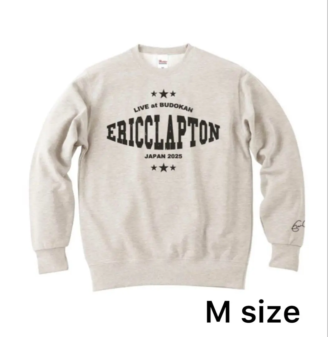 史上最も激安 ERIC CLAPTON Lグレー2025.4/14購入 スウェット トップス