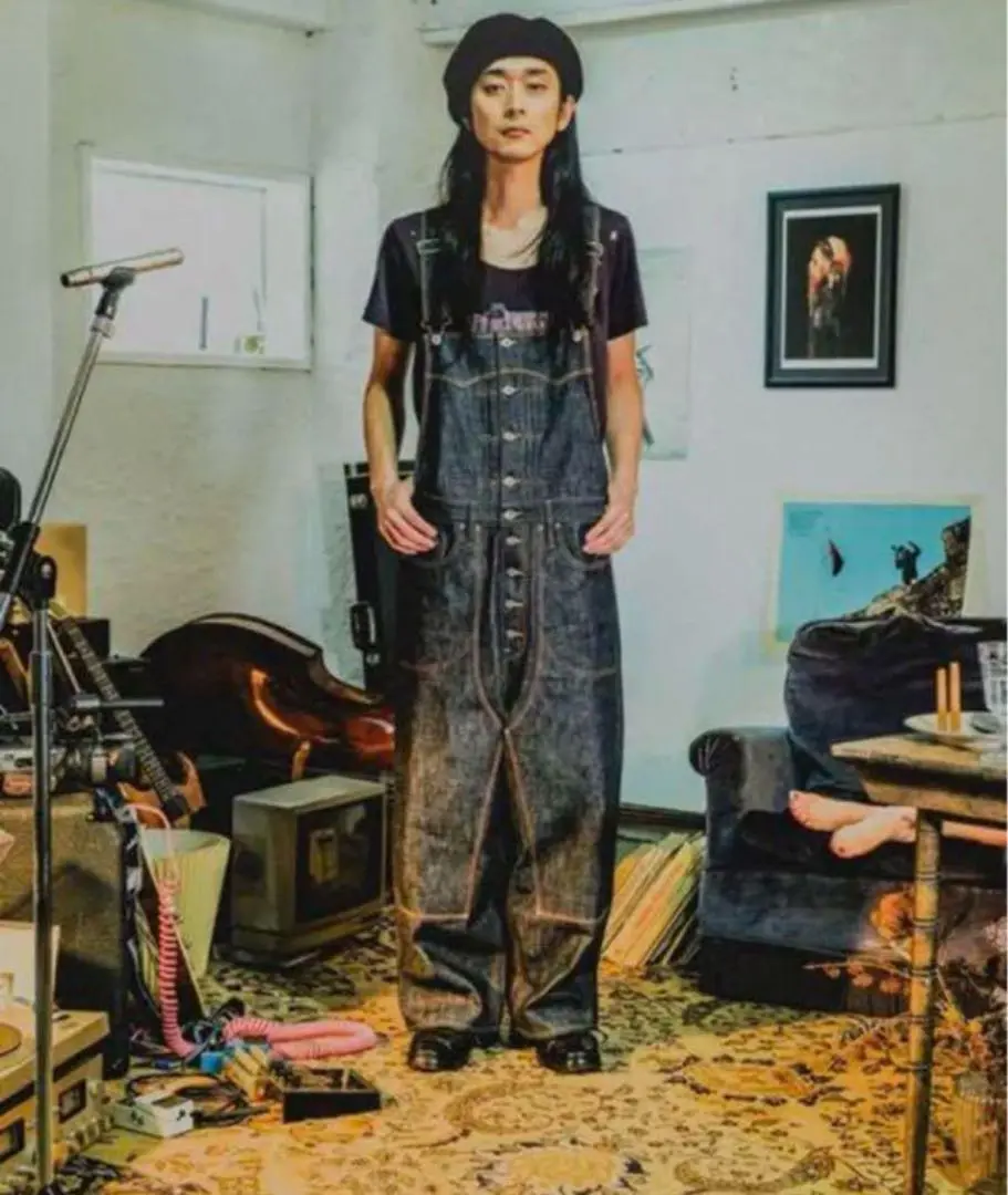 SUGARHILL(シュガーヒル)のMULTI FADE DENIM OVERALL(FADED