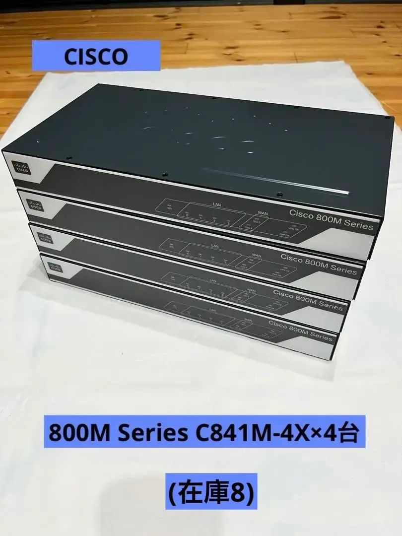 CISCO 800M Series C841M-8X×4台 Cisco 800M Series Integrated Services Router Data Sheet - Cisco