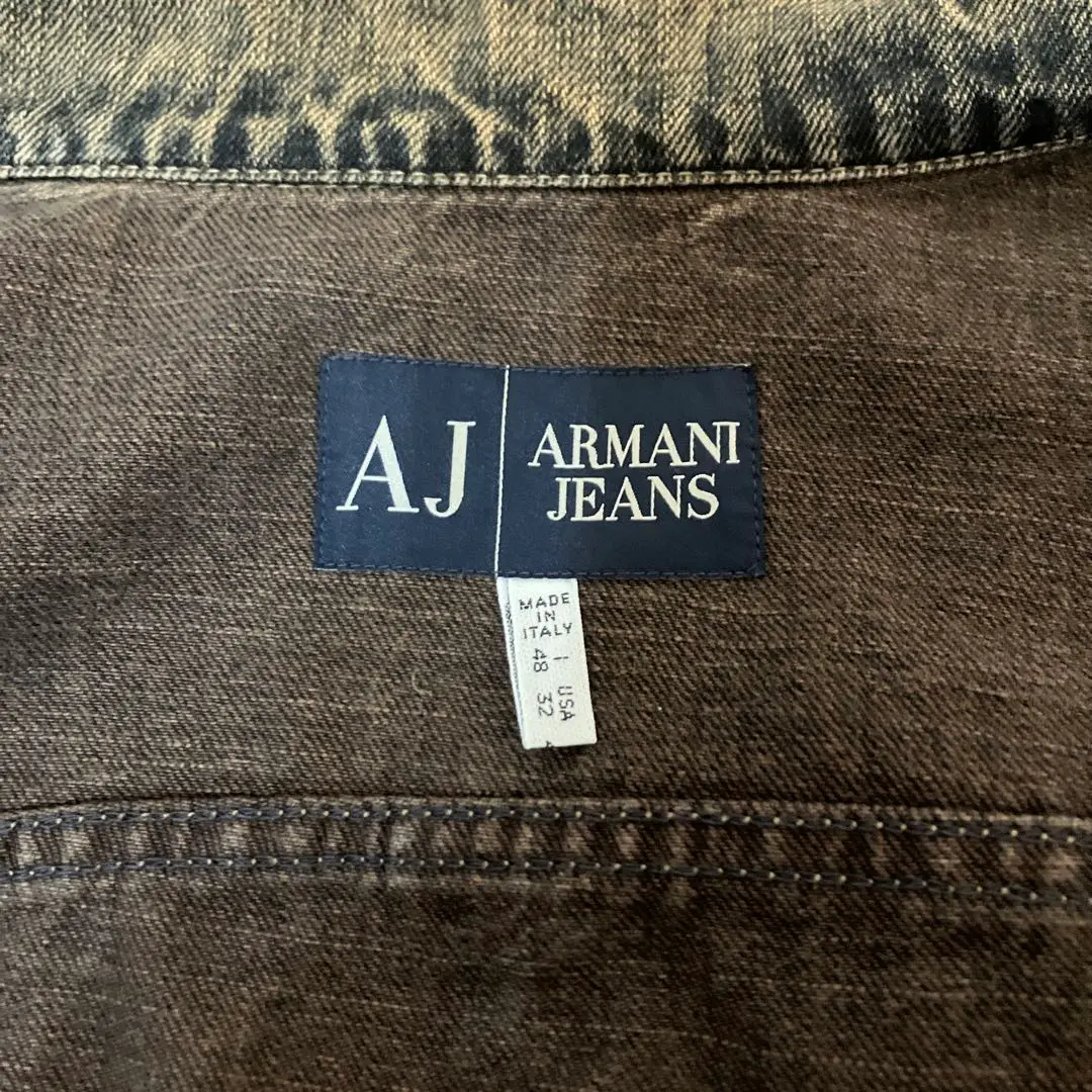 2025年最新】ARMANI JEANS メンズ Gジャン・デニムジャケットの