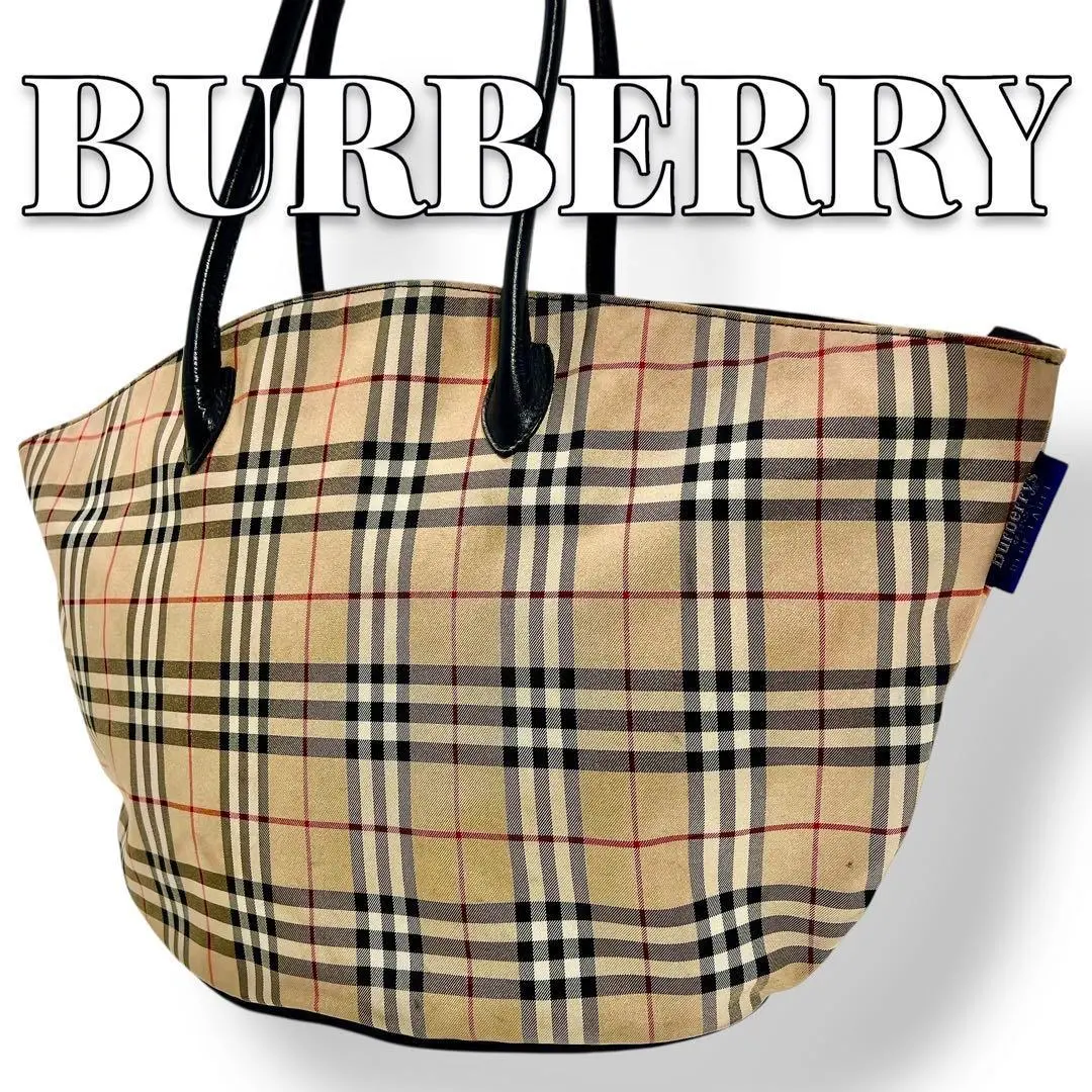 Thumbnail of BURBERRY Nova Check Nylon Tote Bag 9026