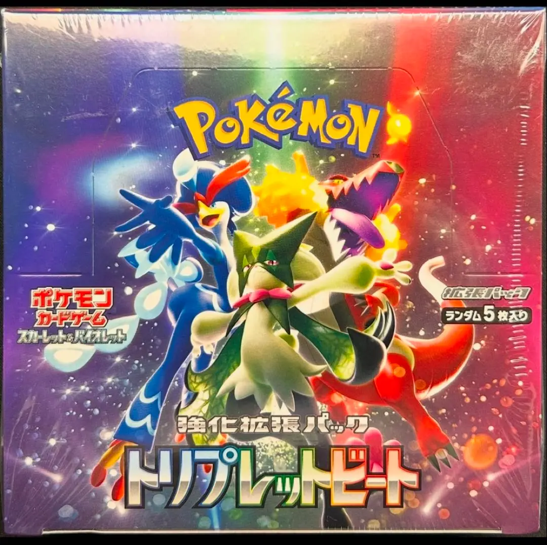 トリプレットビート シュリンク付きBOX 6個 まとめ売り ポケモンカードゲーム トリプレットビート シュリンク付きBOX 6個 まとめ売り ポケモン