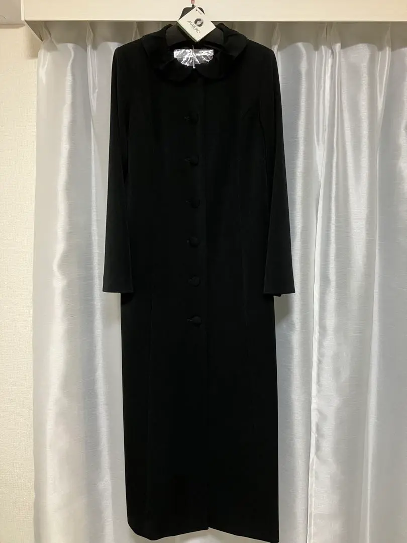 ミズレイコ(M)美品/ロングワンピース/七分袖/長袖/黒/ストレッチ/日本製 2025年最新】ミズレイコ ワンピの人気アイテム - メルカリ