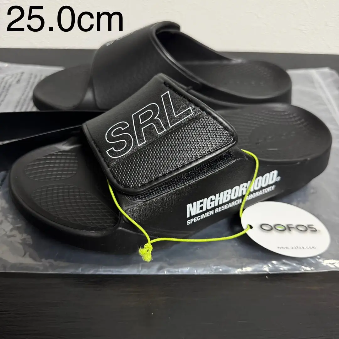 ネイバーフッドSRL X OOFOS.OOAHH SPORT ブラック　28‼️ Neighborhood SRL OOFOS OOAHH SPORT FLEX 28 M9 ネイバーフッド