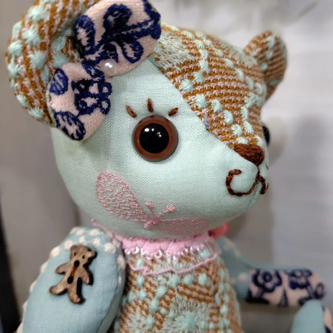 ミナペルホネン＊ハンドメイド＊ぬいぐるみ＊テディベア＊㊾ ミナペルホネン ハンドメイド ぬいぐるみ テディベア - メルカリ