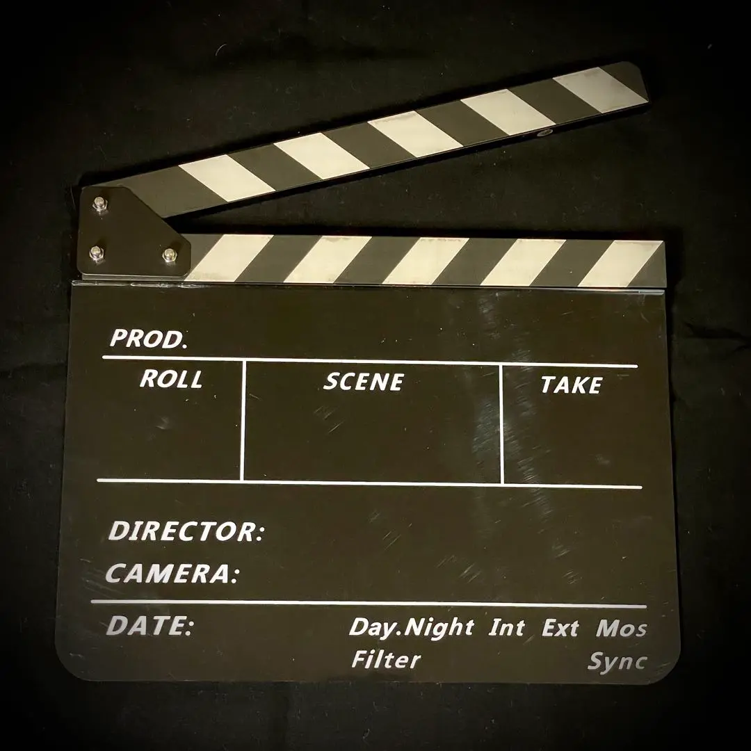 インテリア　ガチ道具でも　ビレバン　カチンコ　映画　ドラマ　撮影道具 インテリア ガチ道具でも ビレバン カチンコ 映画 ドラマ 撮影道具