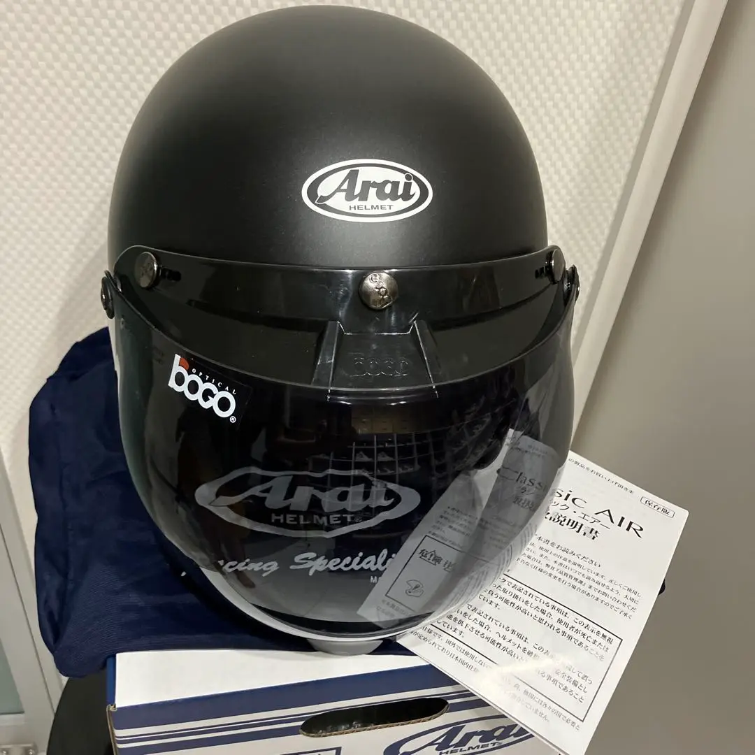 【シールド付き】Arai ジェットヘルメット 「クラシックエアー」Mサイズ アライヘルメット Arai CLASSIC AIR（クラシック・エアー