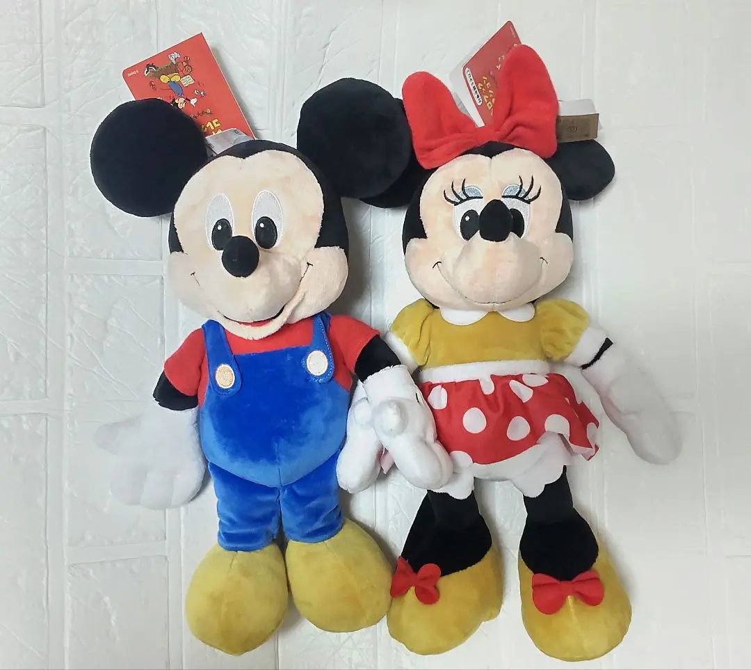 しまむら リトシー ミッキー・ミニー ぬいぐるみ 【縦約36センチ】 しまむら リトシー ミッキー・ミニー ぬいぐるみ 【縦約36センチ