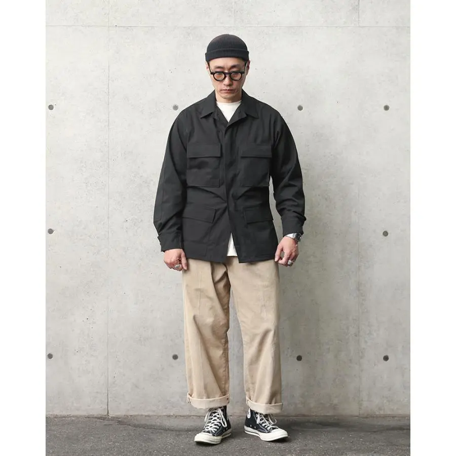 希少 米軍 カーゴパンツTROUSERS BLACK small short