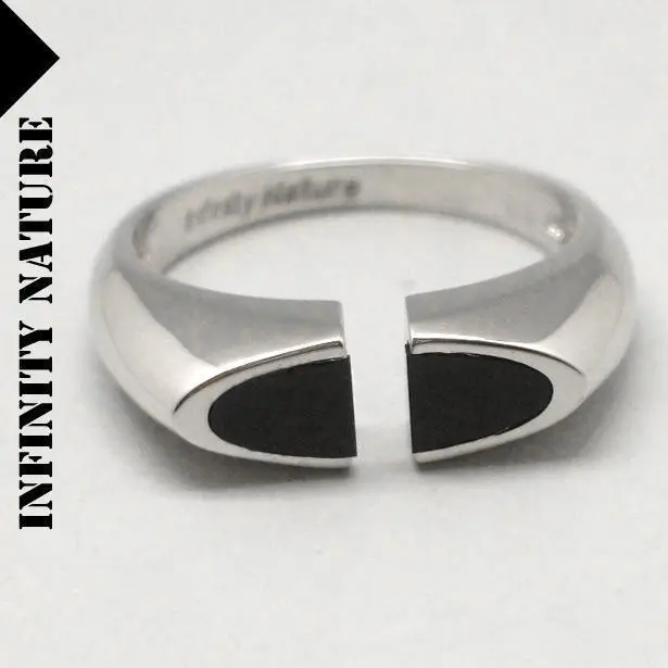 19号 新品 インフィニティネイチャー シルバー 925 リング ロゴ刻印 2025年最新】INFINITY NATURE カラー：シルバー系 リング・指輪