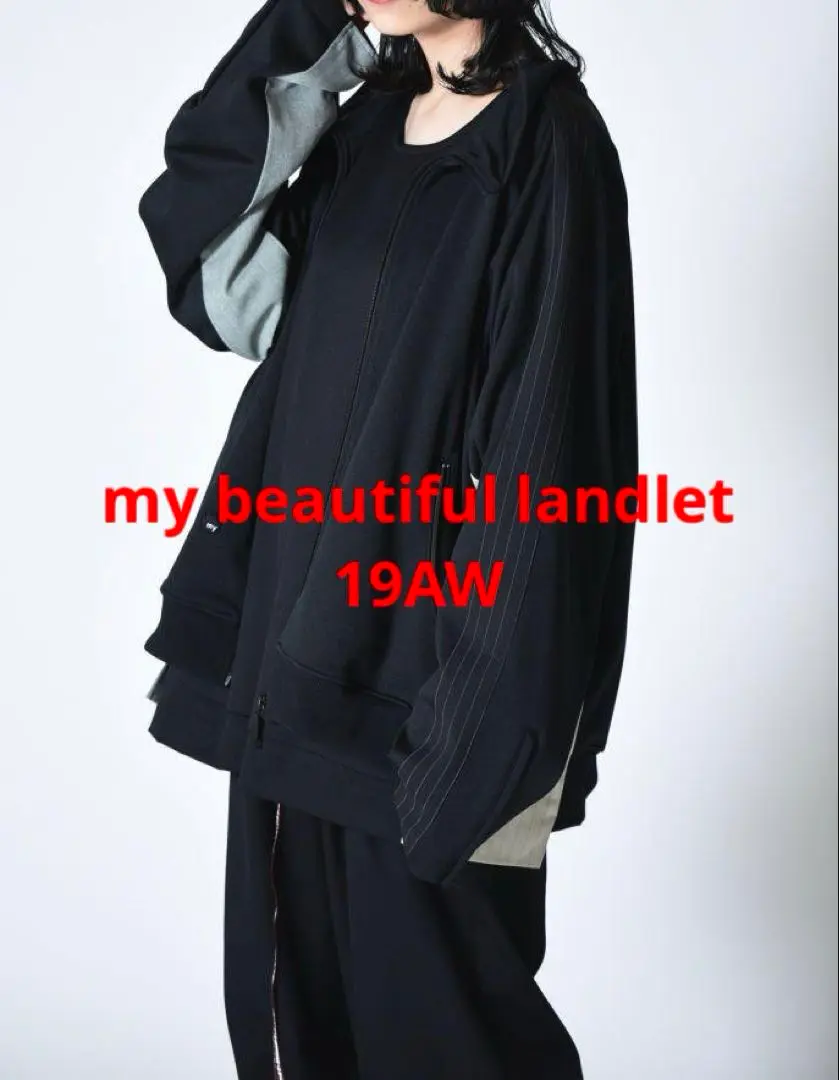 【未使用24SS my beautiful landletベロアBZイエロー】 2024SS】 my beautiful landlet (マイビューティフルランド
