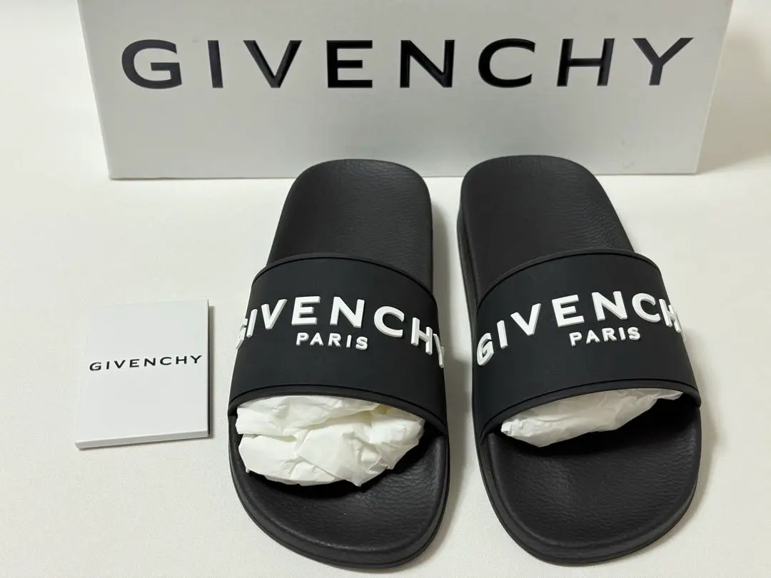 GIVENCHY ジバンシィ メンズ ロゴ ラバースライド サンダル GIVENCHY ジバンシィ メンズ サンダル GIVENCHY ロゴ ラバー