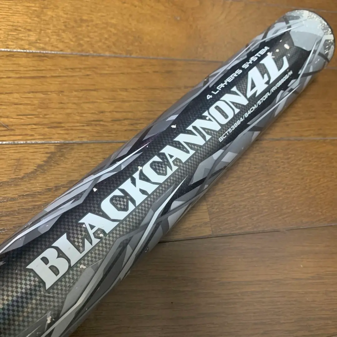 【ほぼ未使用品✨】ゼット ブラックキャノンX 84cm (760g) ゼット（ZETT）（メンズ）軟式用バット 野球 一般 モンスター