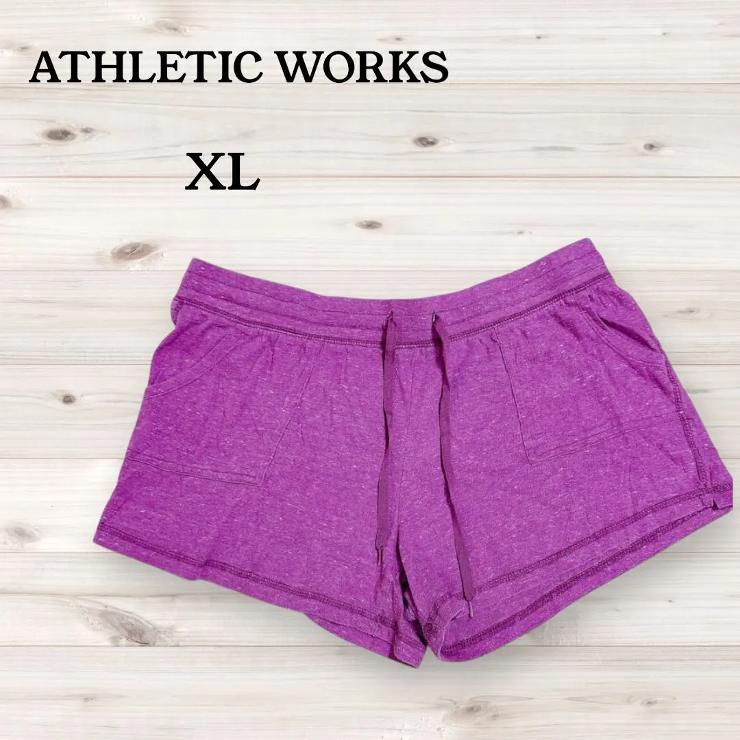 Thumbnail of ATHLETIC WORKS 【XL】 Purple Shorts Casual