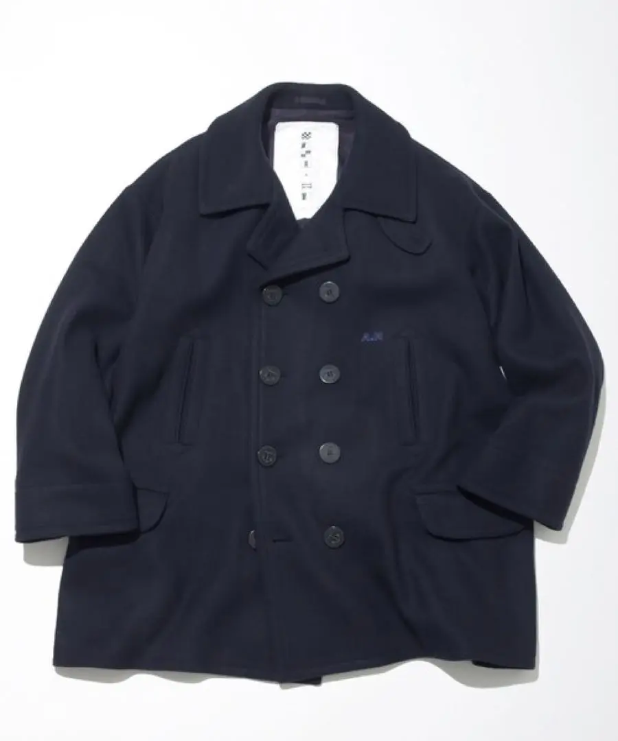 【最終値下げ美品】NAUTICA ピーコート L ノーティカ ネイビー Pコート NAUTICA (ノーティカ) FREAK'S STORE オーバーサイズPコート