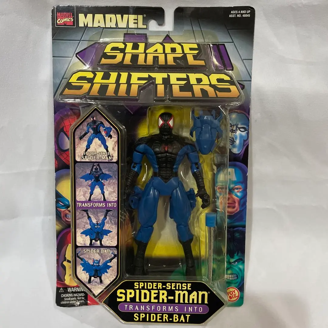 スパイダーマン SHAPE SHIFTERS フィギュアセット 注文割引 ○スパイダーマン 十三非常階段 - スパイダーマン