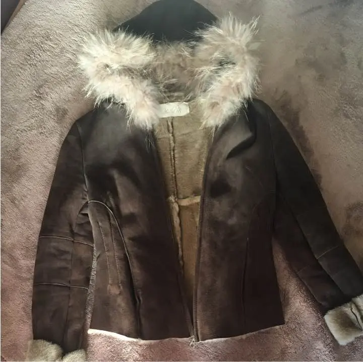 美品✨MONCLER キルティング　レザージャケット　ブラウン　サイズ0 モンクレール レディース ダウン MONCLER ブランド ダウン