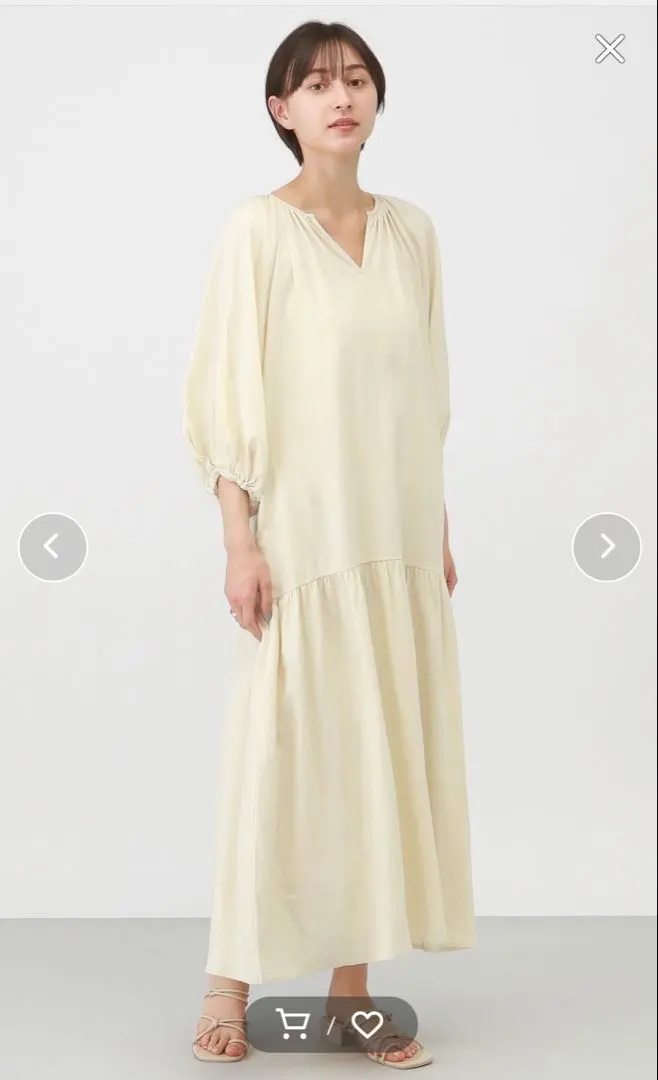 Thumbnail of Apart by Lowrys Tiered Sleeve Puff Dress