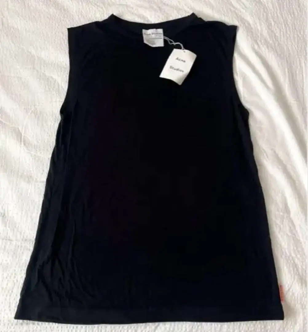 ACNE - ACNE STUDIOS  ノースリーブ カットソー 楽天市場】ACNE アクネ（長さ（袖）ノースリーブ）（トップス