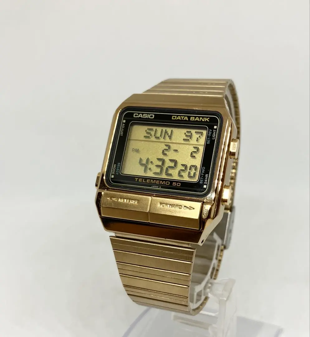 CASIOカシオ DATA BANKデータバンク DB-500G ゴールドカラー 2025年最新】casio db-500の人気アイテム - メルカリ