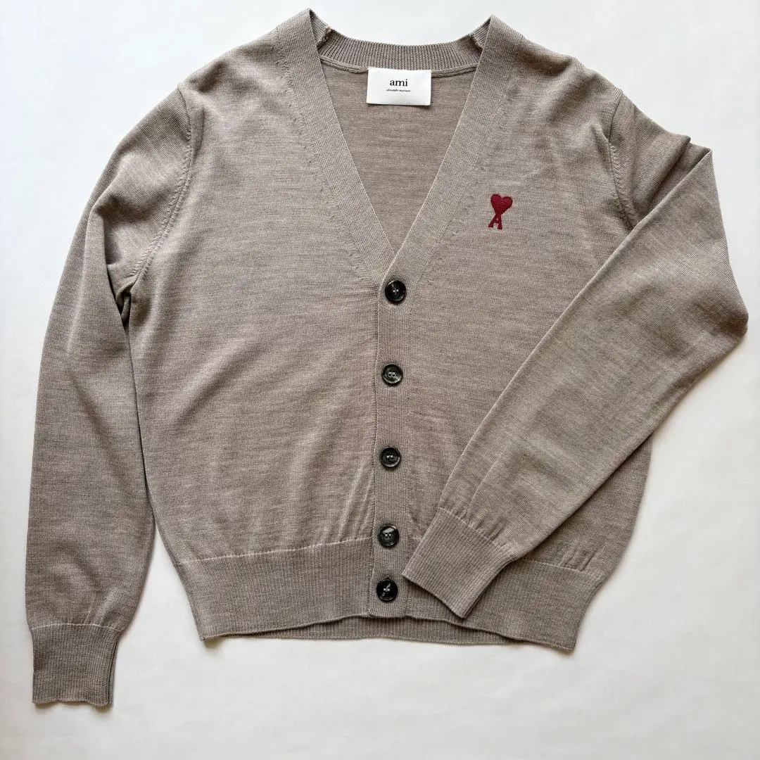 amiparis アミパリス カーディガン グレー 正規品 中古・古着通販】AMIPARIS (アミパリス) アルパカブレンドウール
