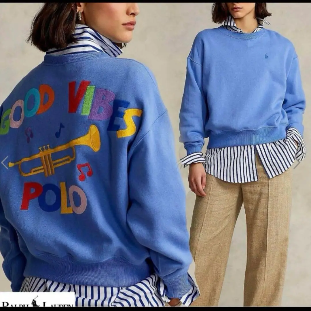 【超希少・極美品】ポロラルフローレン ロゴスウェット グッドバイブス XLサイズ 2025年最新】good vibes poloの人気アイテム - メルカリ