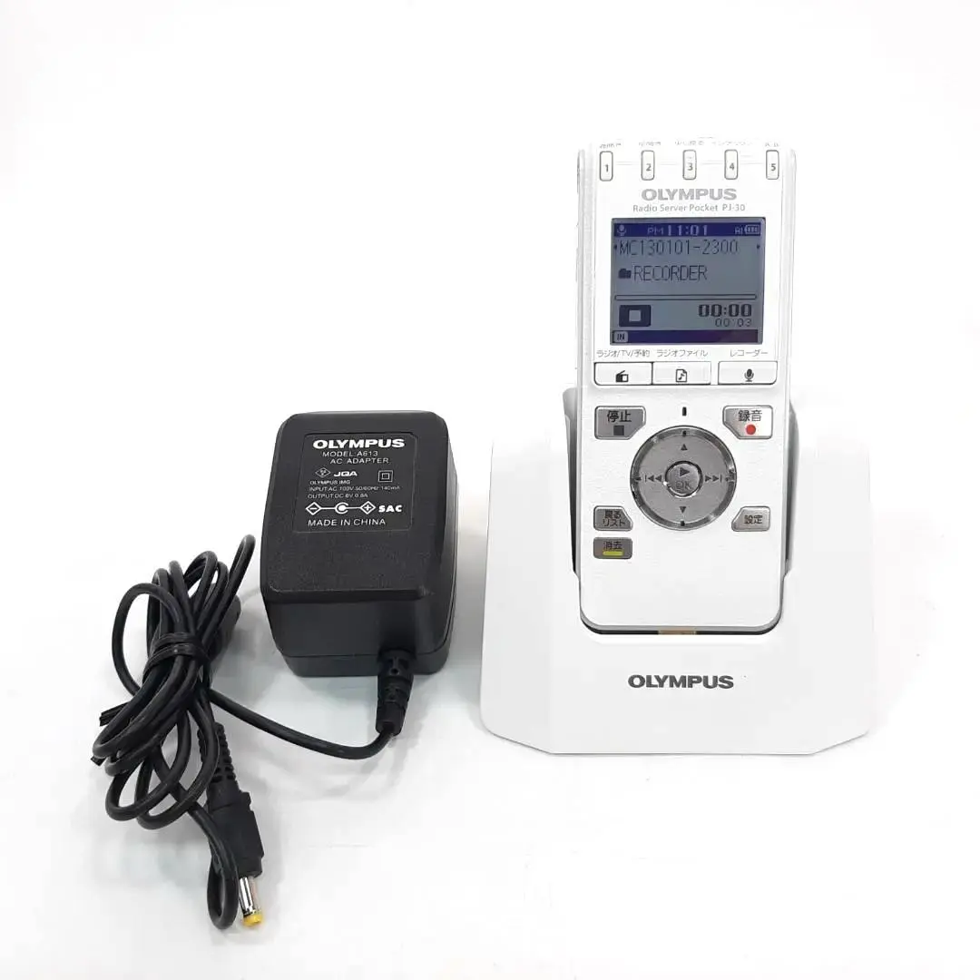 PJ-30｜OLYMPUS ICレコーダー機能付ラジオ録音機 ラジオサーバー