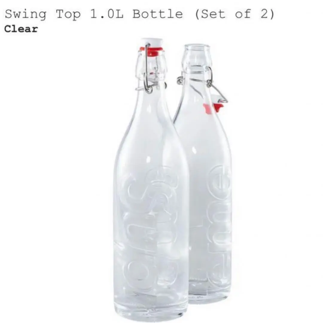 Supreme　スイングトップボトル　未使用　2本 2025年最新】Supreme Swing Top 1.0L Bottleの人気アイテム