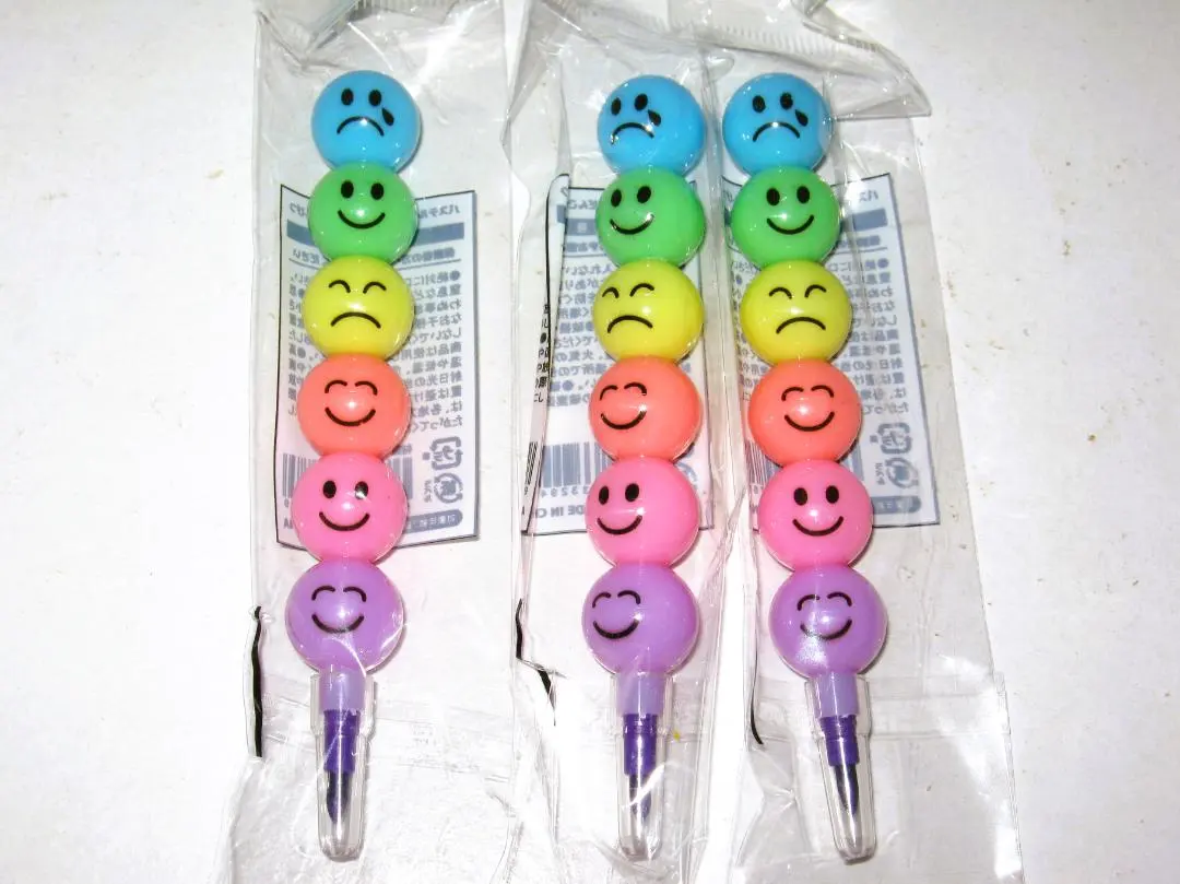 Thumbnail of Colorful! [Dango (Dumpling) Color Pencil Set of 3] Rocket Pencils, Colored Pencils