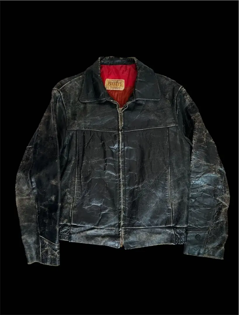 50s PENNEY’S ライダース vintage CONMATIC zip 50s PENNEY'S TWO STAR 40 | SECOND TIME GLORY | ヴィンテージ