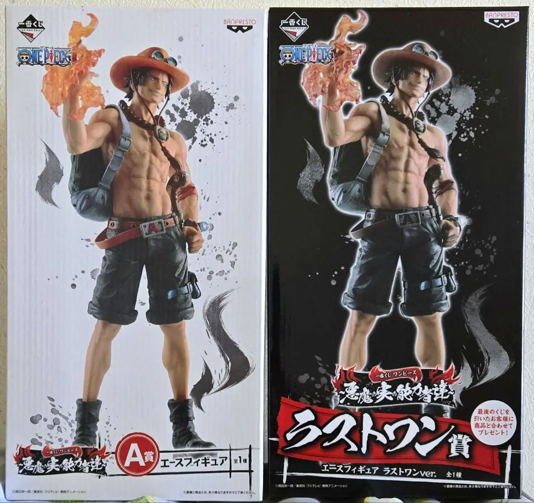 未開封　P.O.P ベラミー&モリア、一番くじ 悪魔のみの能力者達 A賞 エース 未開封 P.O.P ベラミー&モリア、一番くじ 悪魔のみの能力者達 A