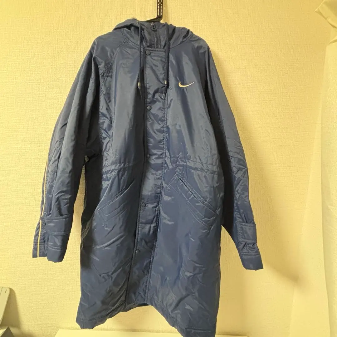Thumbnail of NIKE Bench Coat Mid-length Padded Boa Lining Men's M Navy