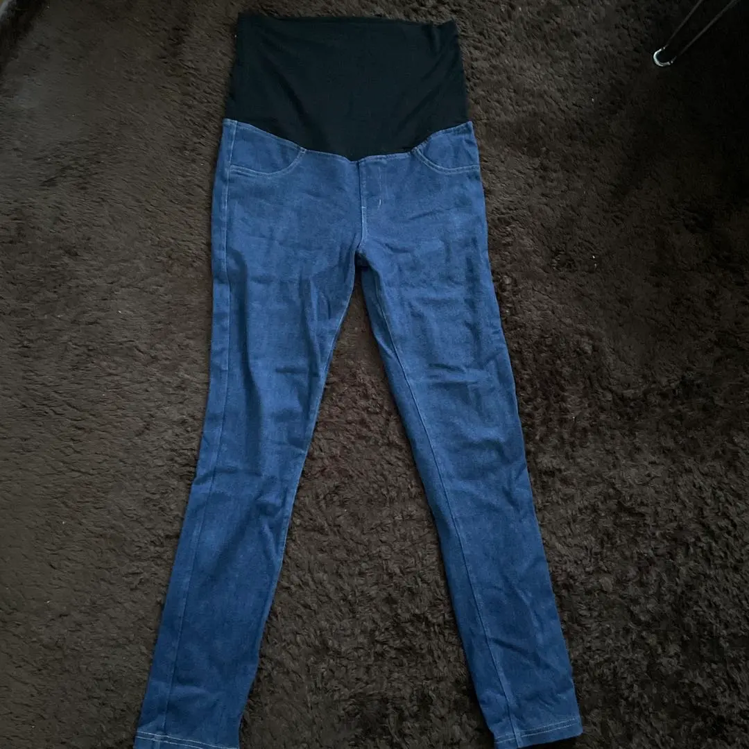 Thumbnail of Maternity pants, dark blue