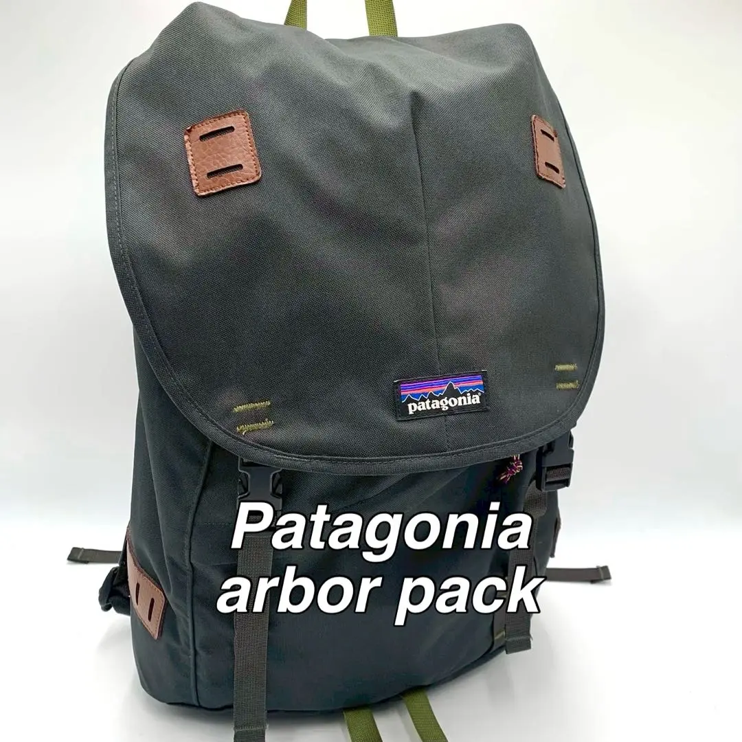 パタゴニア Patagonia Arbor Pack 26L ブラック×グリーン patagonia クーポン配布中！patagonia パタゴニア Arbor Pack