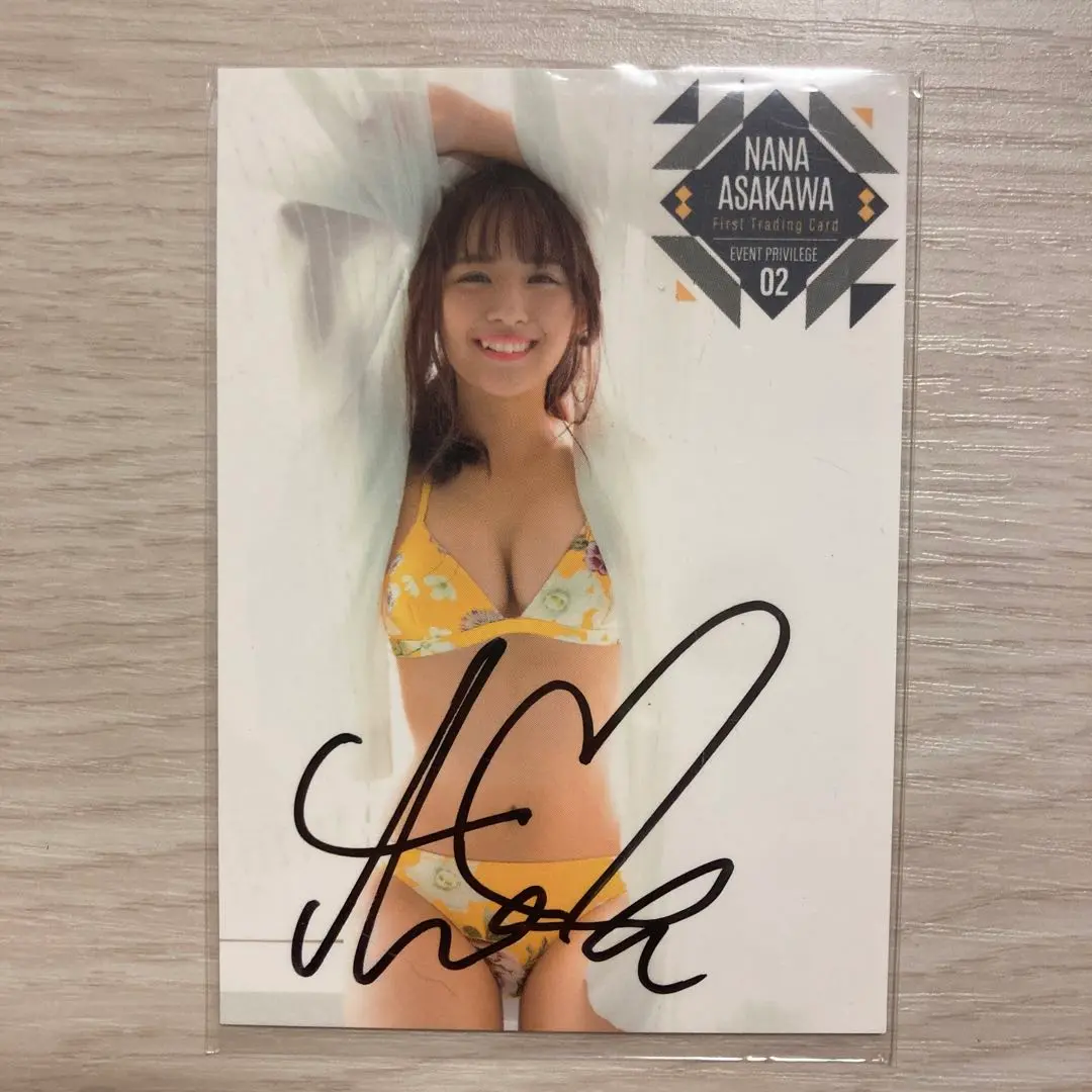 浅川梨奈 直筆 サイン入り チェキ 当選品 SUPER☆GiRLS 直筆サイン入り】講談社 SUPER☆GiRLS 浅川梨奈 Re:Birth