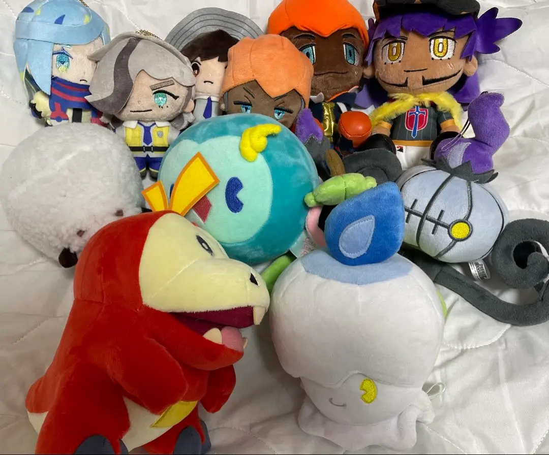 ネズ　キバナ　ダンデ　ぬいぐるみ ポケモン トレーナー ダンデ キバナ ネズ ぬいぐるみ アクスタ