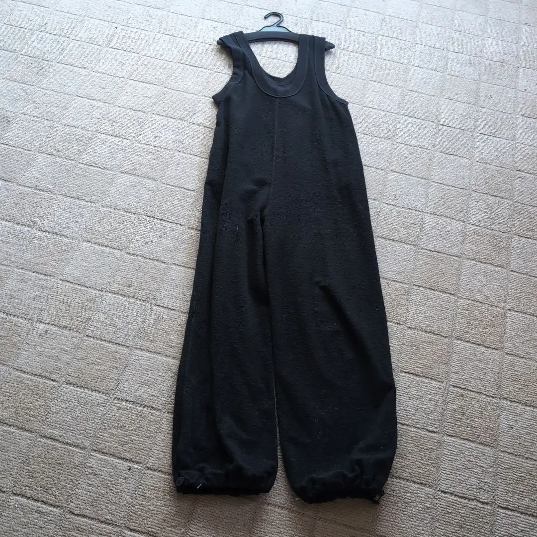 Cottonlinen Rough Combinaison ブラック TODAYFUL (トゥデイフル）'Cottonlinen Rough Combinaison'' 24