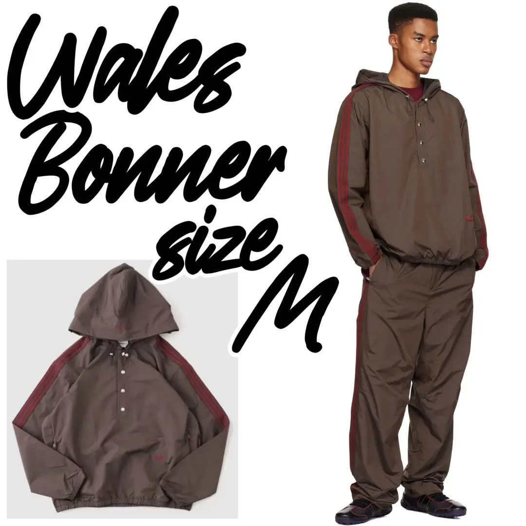 アディダス ウェールズボナー トラックジャケット トレフォイル ハイネック M 2025年最新】wales bonner adidas ジャケットの人気アイテム