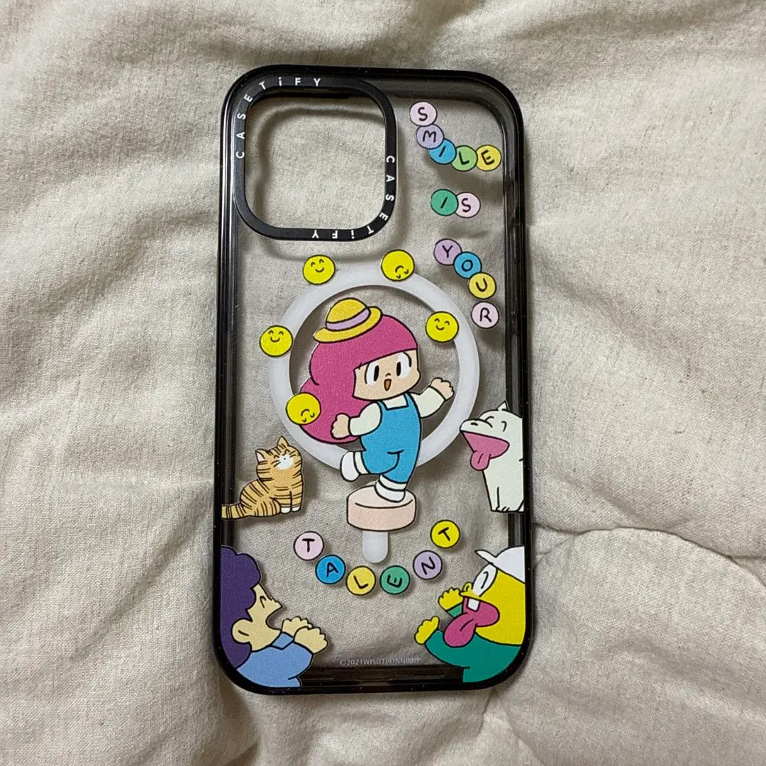 cacetify ケースティファイ iPhone16promax マムアンちゃん
