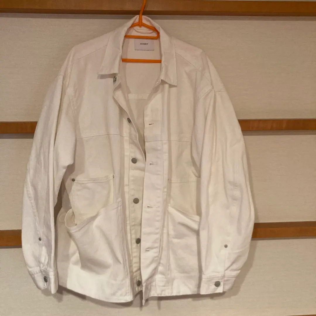 Thumbnail of B.C STOCK Denim Jacket White Oversized