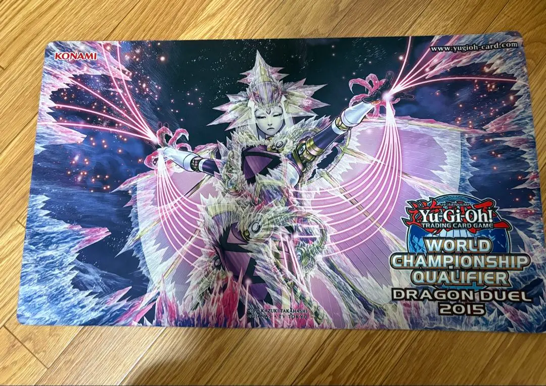 【本日価格】遊戯王 WCQ2015 プレイマット　エルシャドールアノマリリス 未開封品】エルシャドール・アノマリリス プレイマット - トレカ