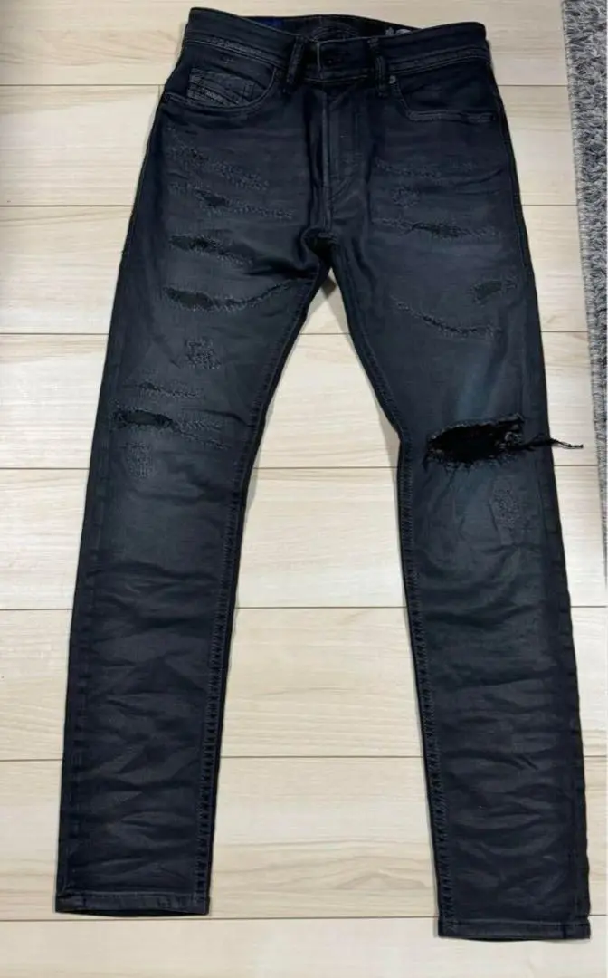 DIESEL 【美品】牛仔褲 男士 窄管修身 W27-L30 27碼 的縮圖