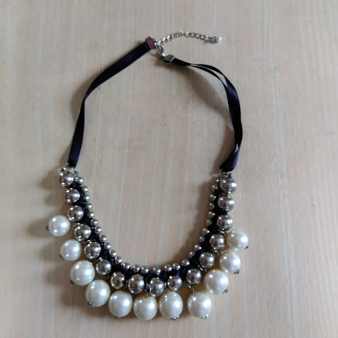 Thumbnail of ✿Unused✿ Choker Pearl Gold (No. 5)