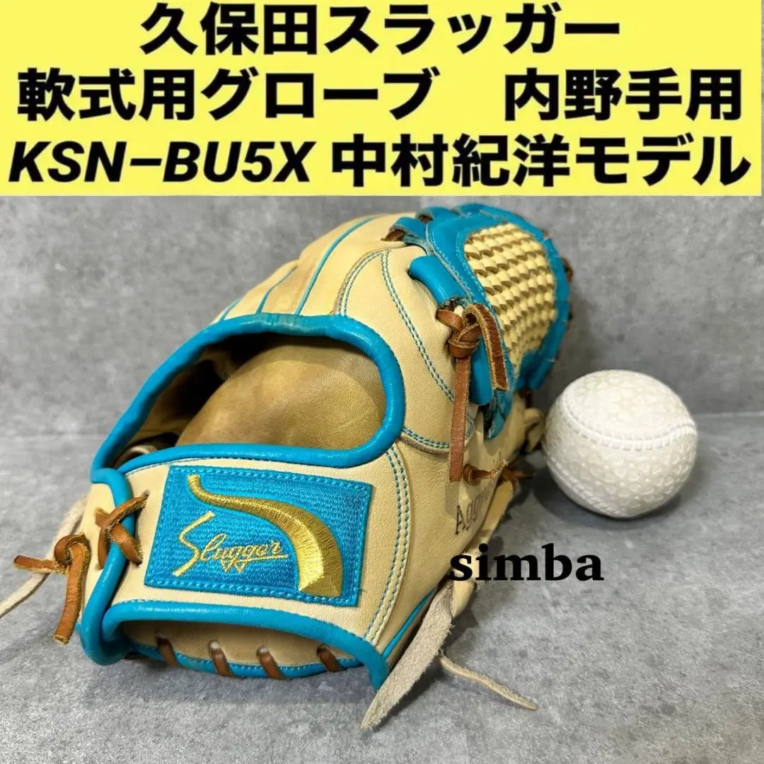 希少 スラッガー 軟式 中村紀洋モデル おまけ付き Amazon | 野球 久保田スラッガー 軟式グローブ スワロー限定