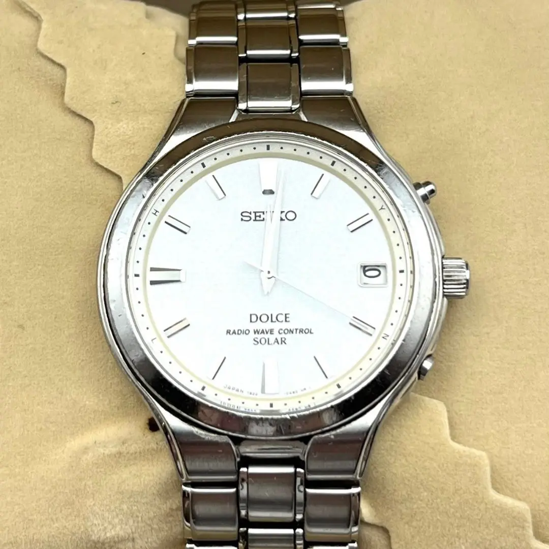 SEIKO DOLCE 7B22-0AK0 デイト ソーラー 動作品 箱付き 2025年最新】SEIKO 7B22-0AK0の人気アイテム - メルカリ