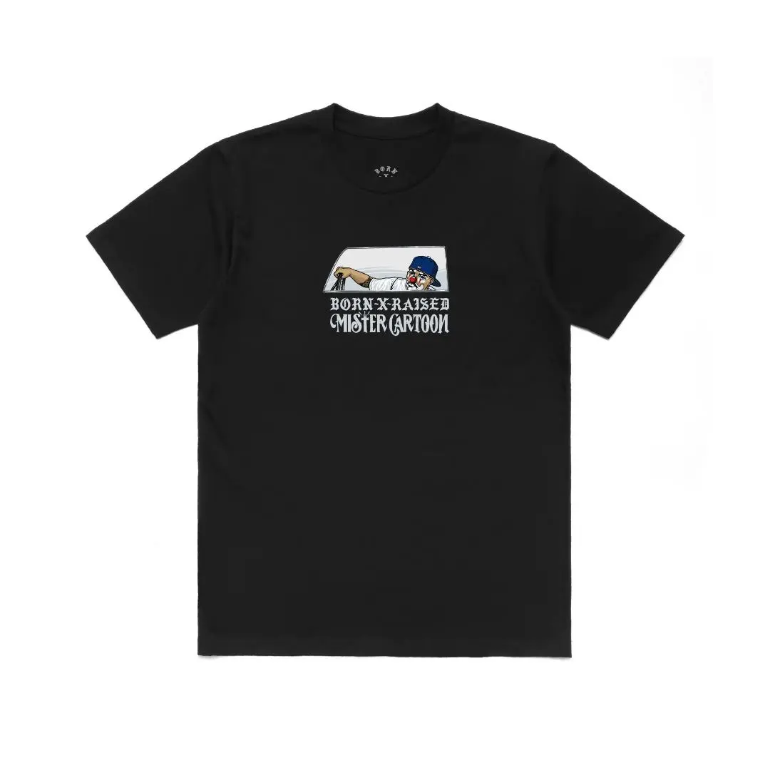 ミスターカートゥーン ボーンレイズド 東京ツアー ステッカー 4パック セット Born X Raised Taps Mister Cartoon for 